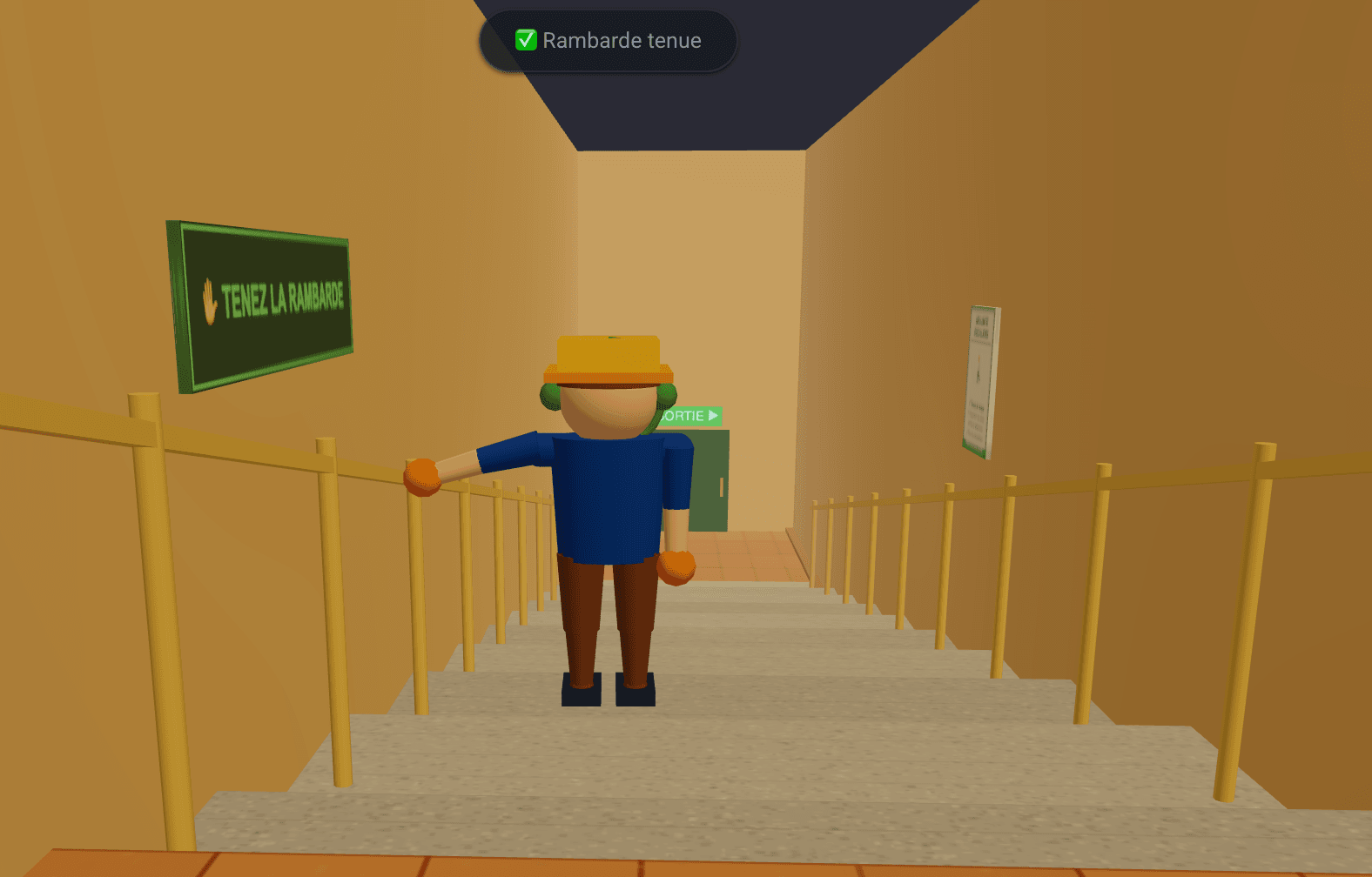 Security Factory niveau 7 - circuler en sécurité dans l'entreprise dans le serious game e-learning